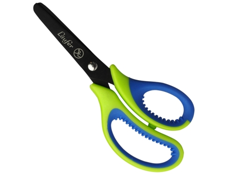 Tesoura Artesanal Ergonômica Runner Comprimento: 130 Mm Azul/Vermelho LÄUFER