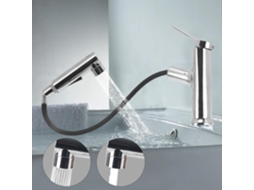 Grifo de baño con mezclador de ducha de mano retráctil SUNNY SPACES