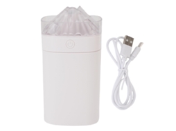 Máquina De Aromaterapia Laxiscreed Com Luz Colorida E Chama De Vulcão, Umidificador Usb Para Casa