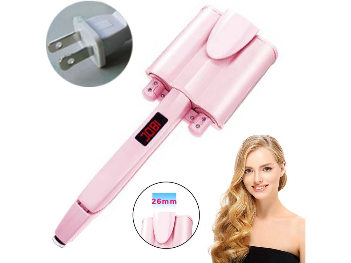 Modelador de Cabelo com Ondulação Padrão dos Eua Lcd 26 Water Ripple Modelador de Cabelo Modelador de Ondas Profundas Modelador COZEVDNT