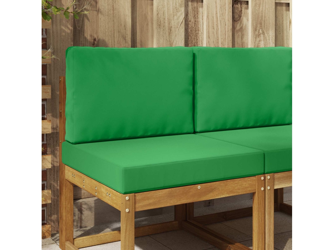 Vidaxl Almofada Para Sofá Externo Poliéster Verde 60 X 60 Cm