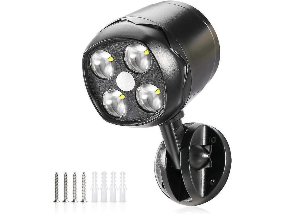 Refletor Led Exterior Sensor Movimento Ip65 Bateria 600 Lúmenes CHARM