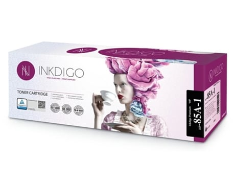 Inkdigo, Cartucho De Toner Para Hp Ce 285a, Preto