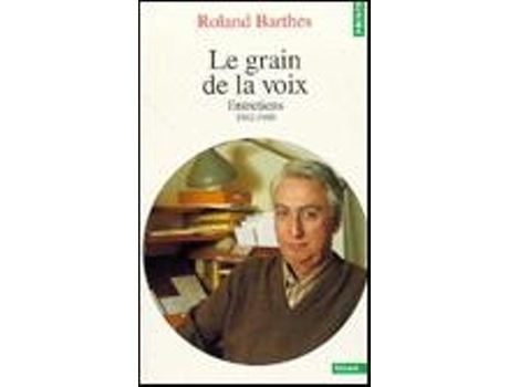 Livro grain de la voix de professor roland barthes (francês)