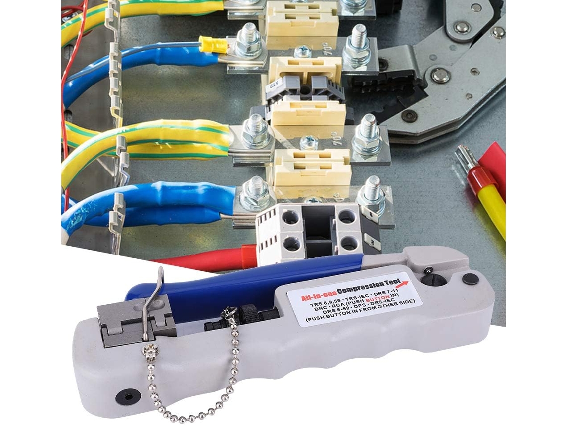 Alicate De Compressão Multifuncional Em Aço Para Metal