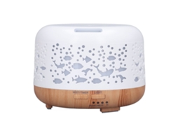 Humidificador aromaterapia 300ml mini portátil com luz LED noturna silencioso 100-240V plug AU S/MARCA