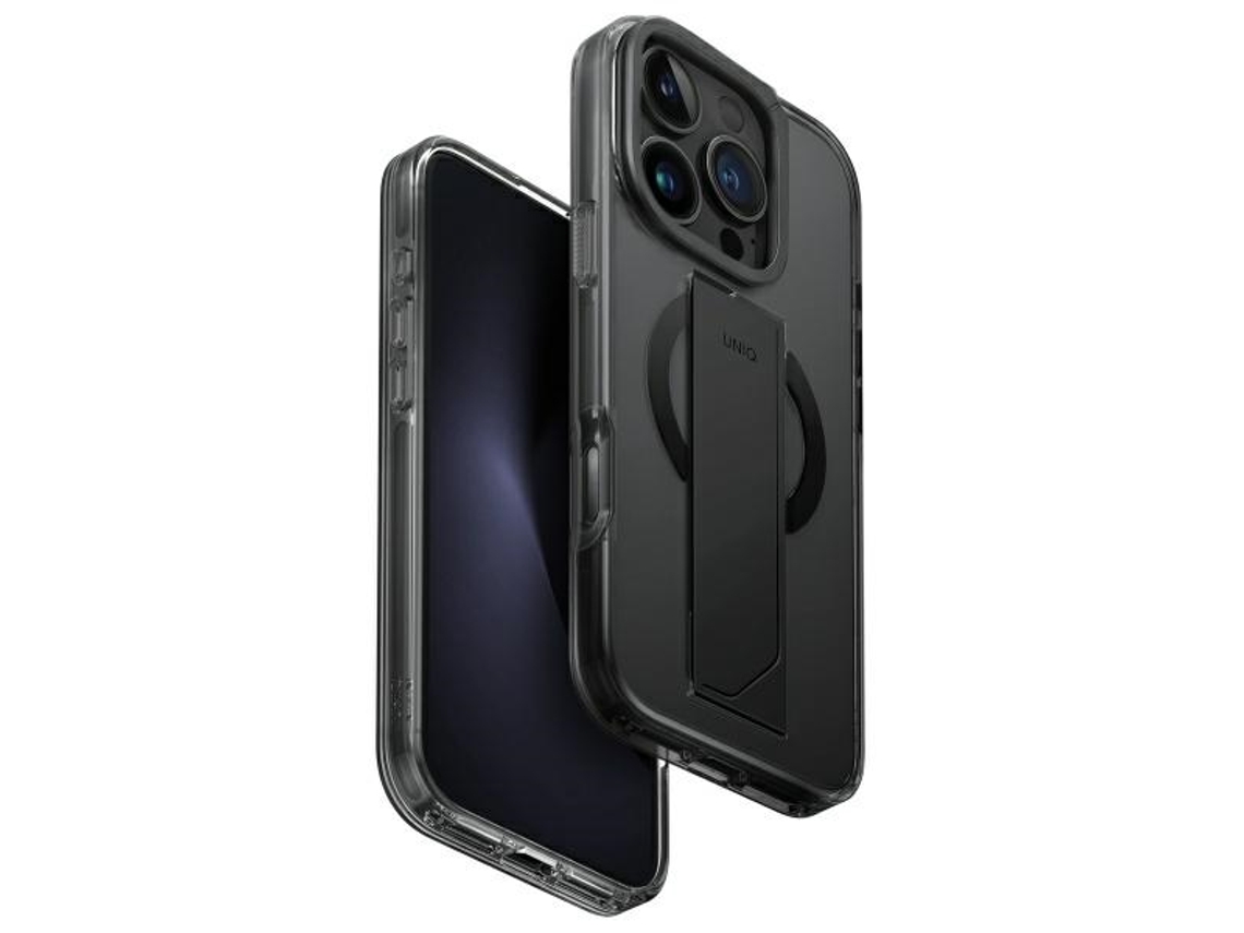 Capa Uniq Heldro Max Para Iphone 16 Pro 6.3 Com Carregamento Sem Fio Magclick