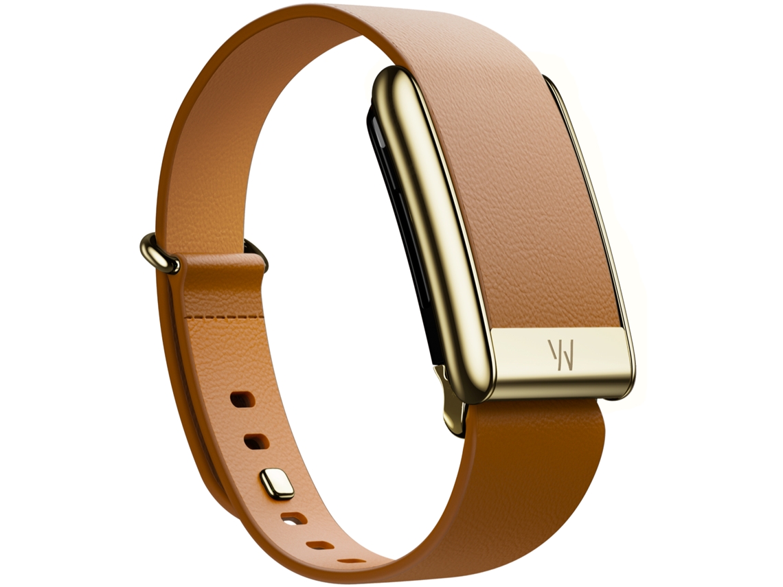 Bracelete WHOOP LeatherLuxe Camel/Gold S 5.0
