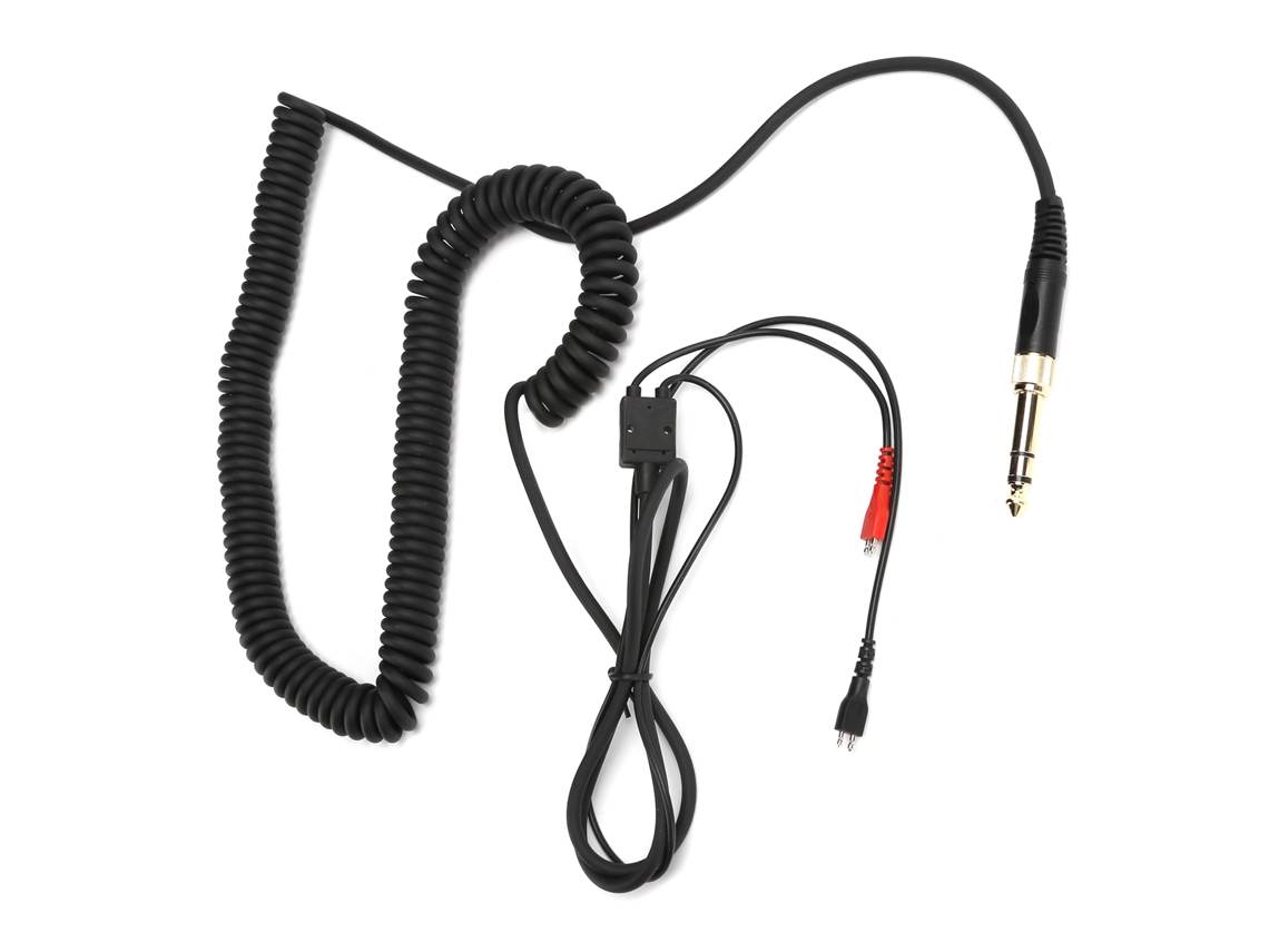 Aetheria cabo de Áudio Enrolado com Adaptador para Fones de Ouvido Hd25/hd560/hd540/hd430/hd250