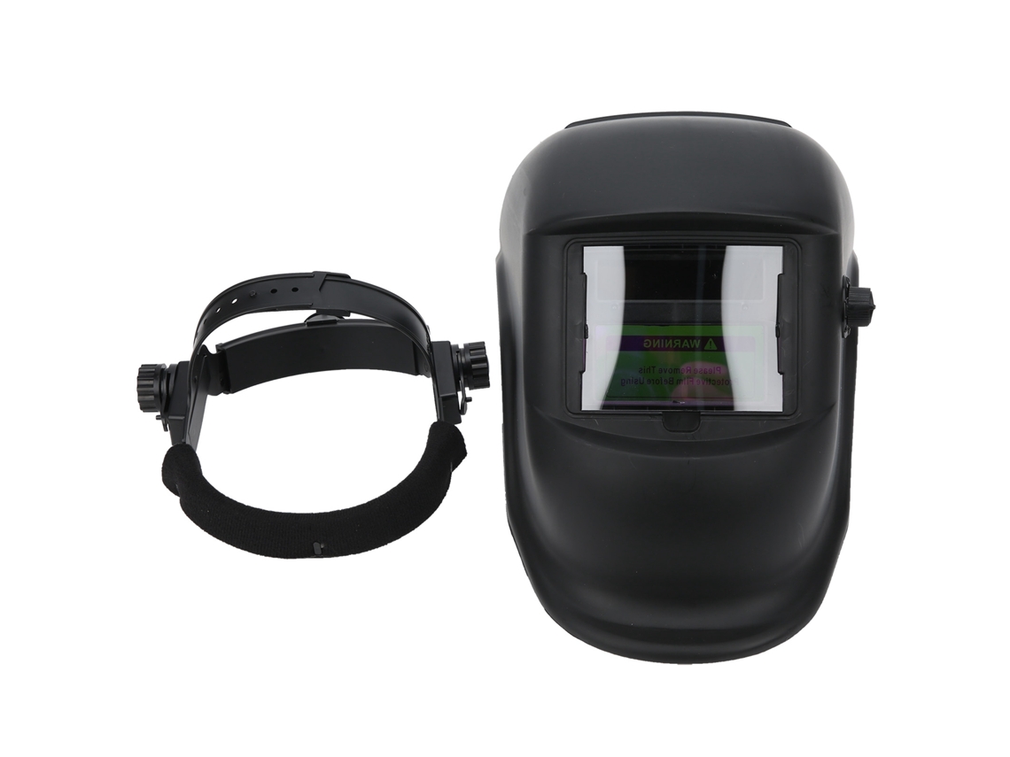 Capacete de Solda com Escurecimento Automático, Head mounted, Proteção Facial para Solda Industrial, ABS | S/MARCA