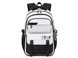 Mochila Escolar, Resistente E Organizada, Para Levar Os Livros E Materiais Com Conforto.