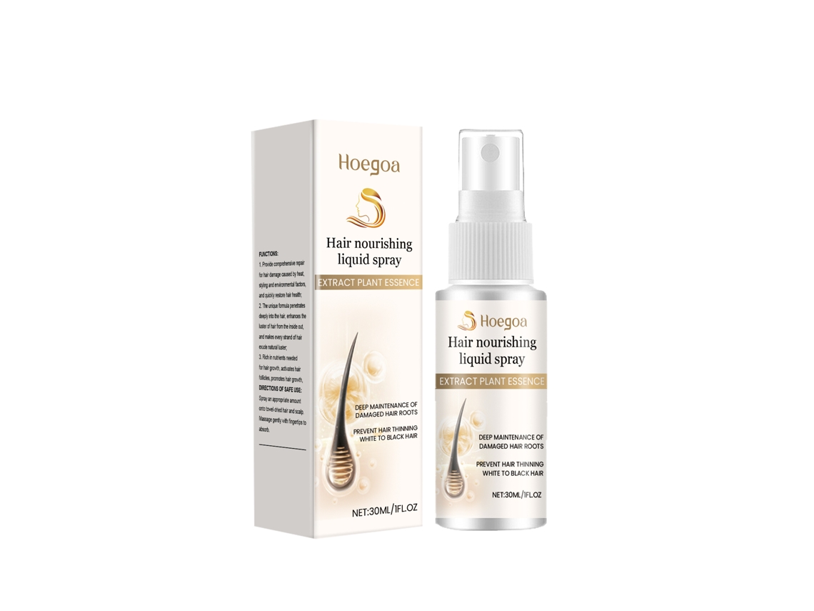 Spray Capilar Hoegoa para Cabelos Suaves, Hidratação e Controle do Frizz com Óleo Capilar LAXISCREED