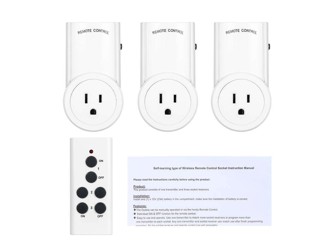 Interruptor Sem Fio LAXISCREED 120v Us