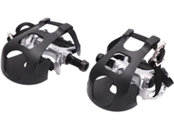 Pedais para bicicleta ergométrica para uso interno, resistentes.