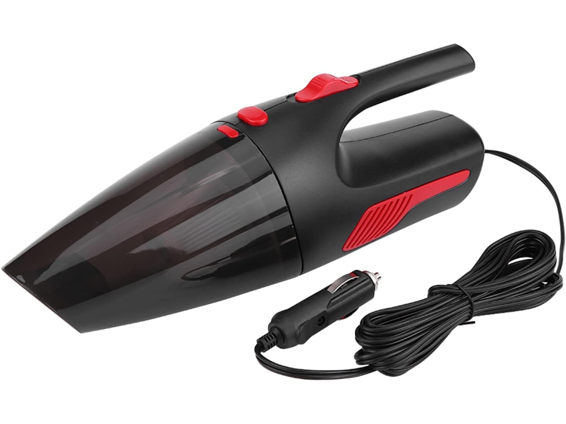 Aspirador De Pó Portátil Com Fio 12v E 120w Forte Sucção Para Limpeza Carros, Perfeito Para Sujeira, Detritos E Pelos De