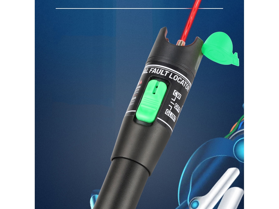 Caneta de Luz LAXISCREED Fibra Óptica Vermelha