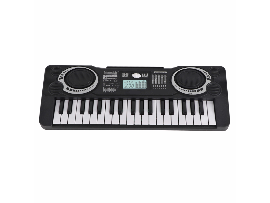 Primerox brinquedo Educativo Musical Piano Eletrônico Infantil com 37 Teclas para Crianças
