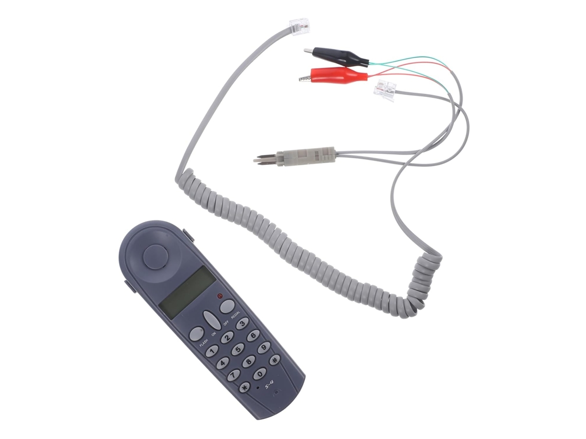 Testador Cabos Telefone Rede, Conector Multifuncional.