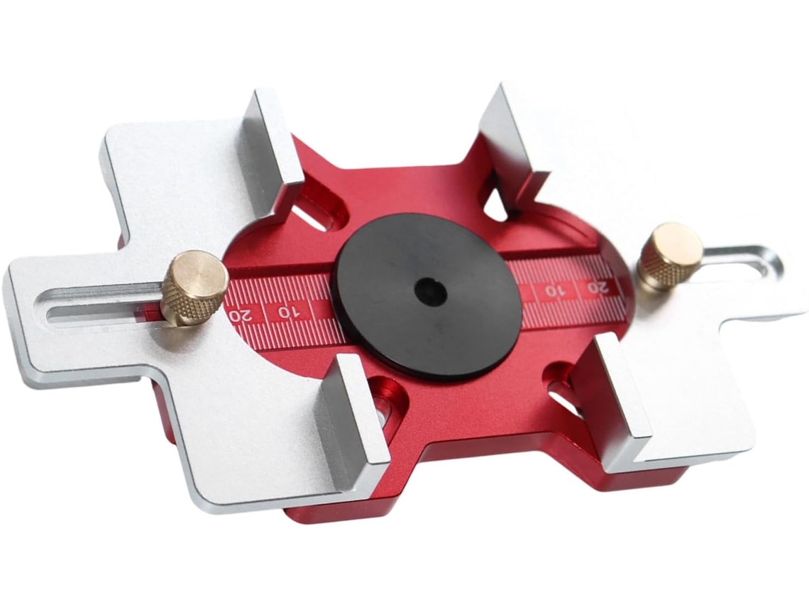 Ferramenta Combinada Para Ranhurar Madeira Com Placa De Posicionamento