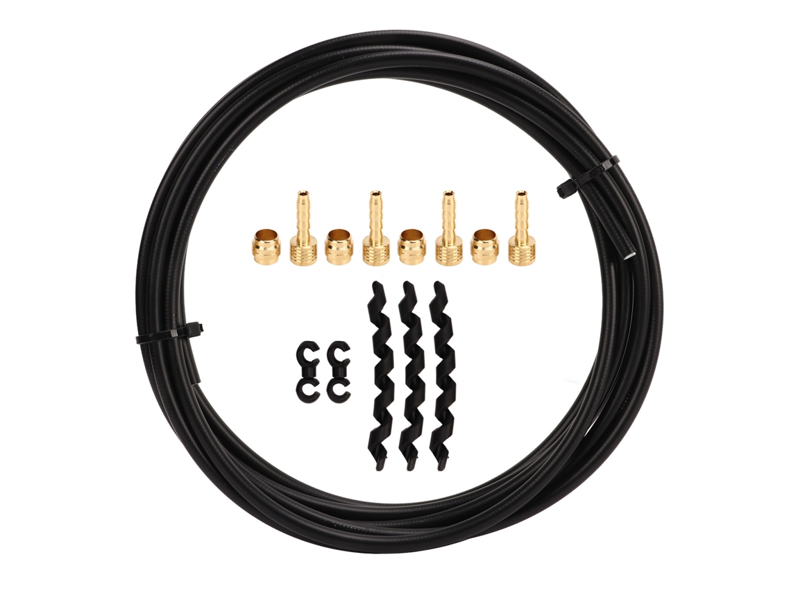 Óleo Business para Freio a Disco Hidráulico de Bicicleta MTB Cansun MA01T com Acessórios Preto S/MARCA