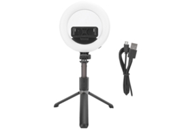 Aetheria suporte Tripé Selfie Stick Bluetooth com Luz de Preenchimento Anel 5in para Live Broadcast L07