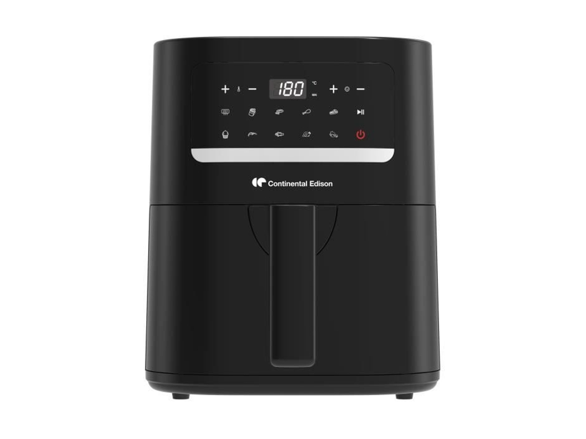 Airfryer Fritadeira Continental Edison Sem Óleo Frsh1400b 4,5 L Preto 1400w