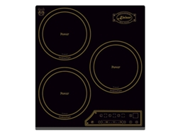 Kct 4795 Fi Ad Placa Preto Embutido 45 Cm Placa com Zona de Indução 3 Zonas KAISER