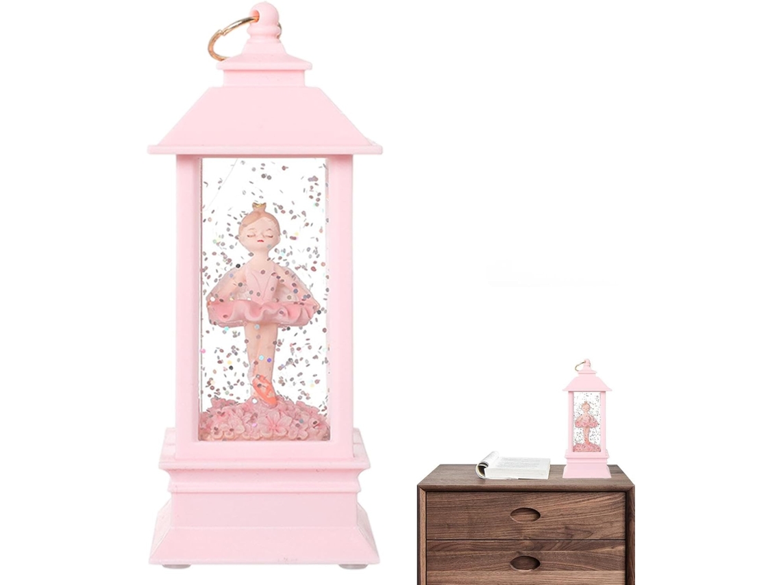 Luminária Noturna Bailarina Abajur Para Quarto Infantil, Detalhe Suave
