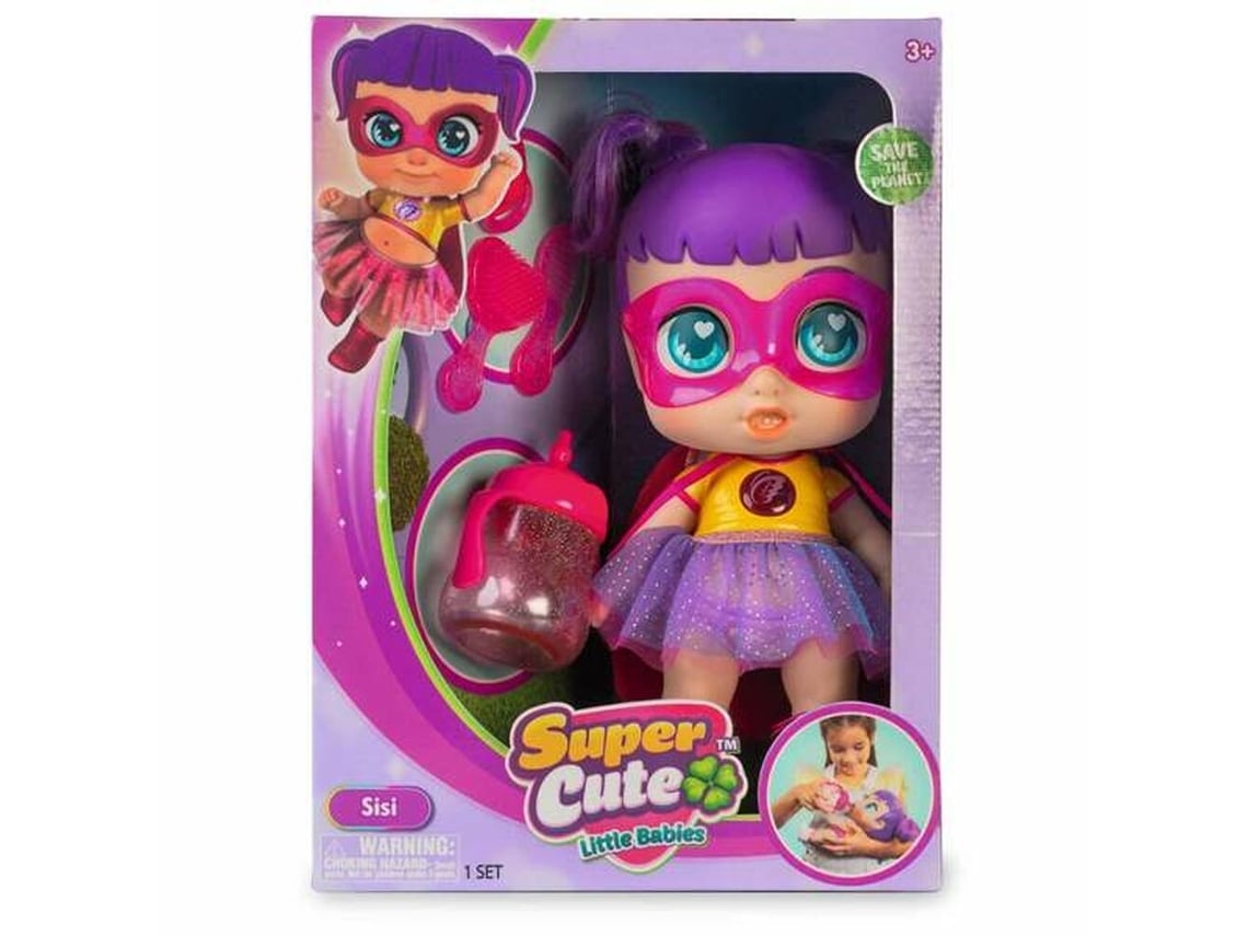 Super Cute Boneca Superheroína Sisi Original Pequena