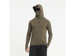 Camisa De Proteção Solar Masculina Yuysan, Manga Comprida Com Máscara Facial, Para Pesca, Secagem Rápida E Proteção Uv