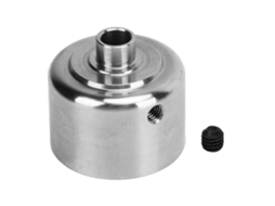 Mali carcaca Diferencial de Carro Rc Inox Prata para Tekno Rc Mt410 Et48.3 410.3 Reparo Central