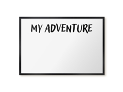 Magnetic Board For Wall My Adventure For The Bedroom Espelharte (60x40 Cm)
