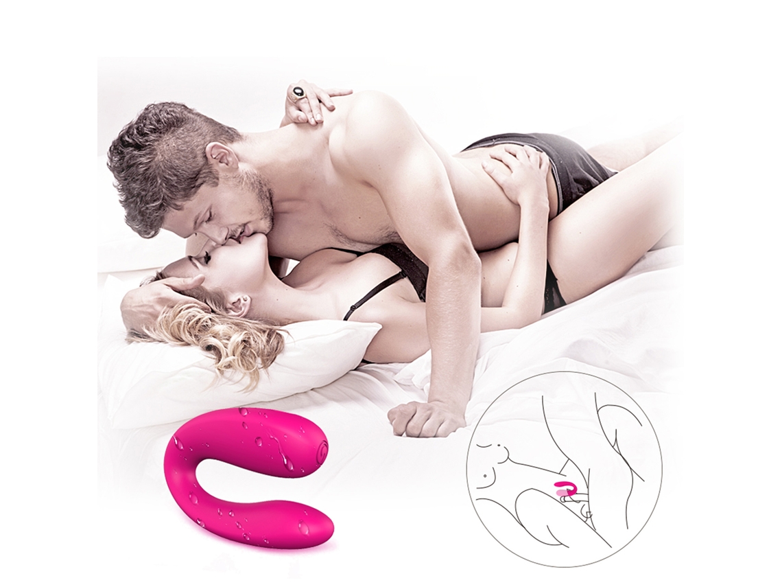 Vibrador Em Forma De U Para Mulher, Massajador Anal/vaginal, Estimulador De Clitóris, Brinquedo Sexual Adulto