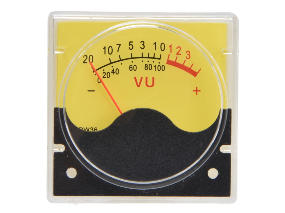 Medidor Vu de ponteiro Primerox ts r36w 500ua alta precisão para áudio doméstico e diy