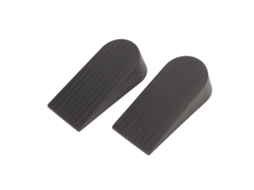2 Peças Toalhas de Porta Flexíveis Grossas Anti deslizantes Resistentes Ao Desgaste Grandes Negras Segurança para a Baixa da Porta