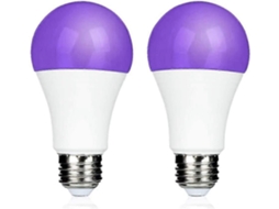 Lâmpada Led 9w E27 para Festa Neon 395nm Luz Negra, Uv Roxa, Preta Uv, de Festa, Pintura Corporal, Aniv Ersário Crianças GOKOCO