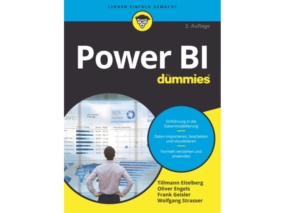 Livro Power BI fur Dummies A2 2e de Tillmann Eitelberg, Oliver Engels et al. (Alemão)