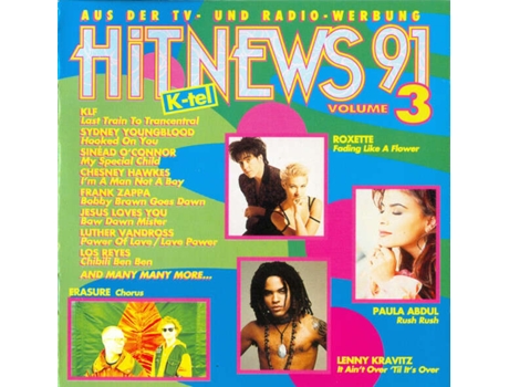 Cd Hit News 91 Volume 3 K-tel