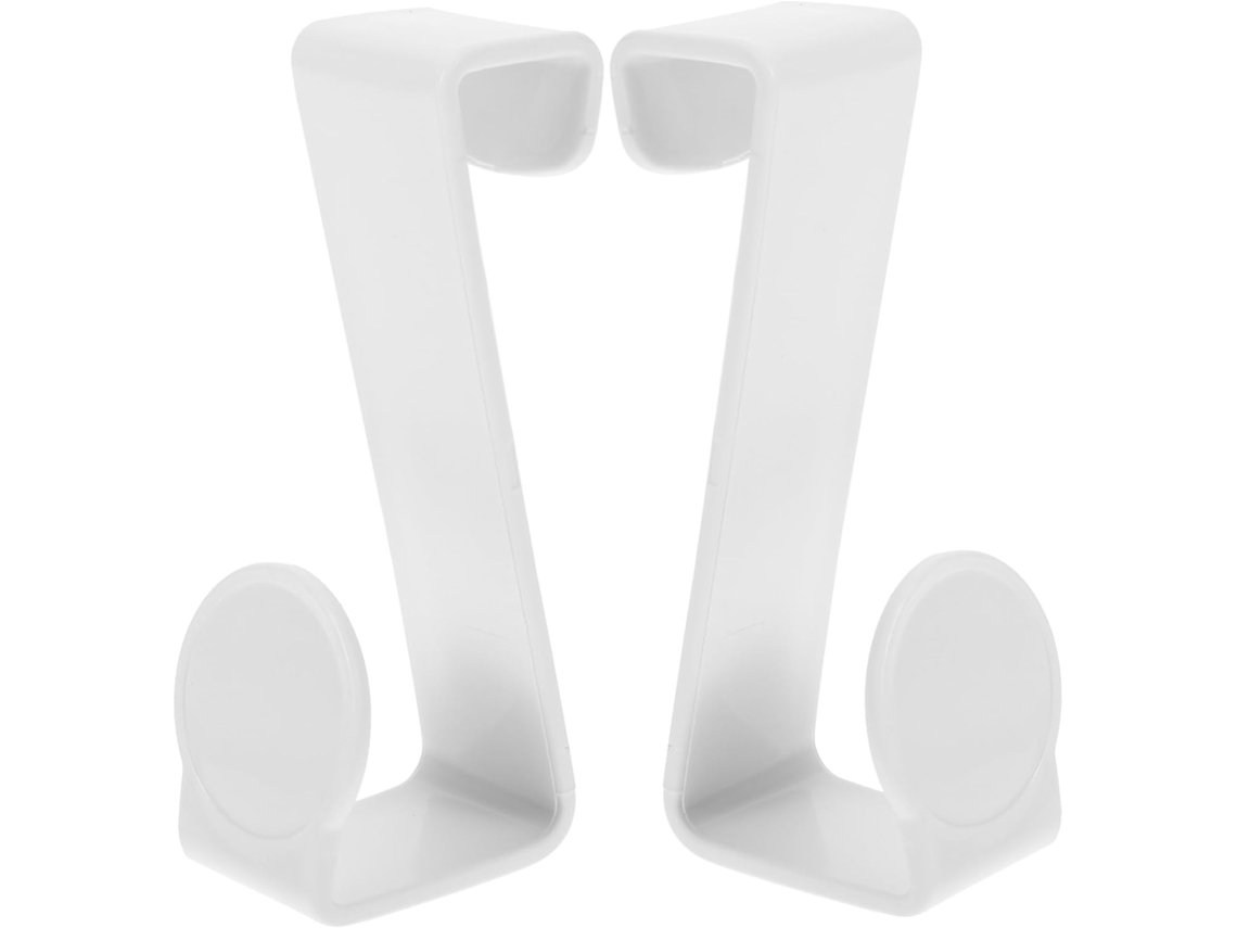 Gancho Multifuncional De Plástico Branco Para Banheiro E Lavabo, Fácil