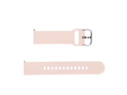 Aetheria pulseira de Silicone 20mm para Smartwatch Amazfit Gts 3 Gts 2 Bip S Bip U Rosa