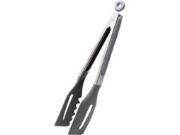 Pinça Para Churrasco Em Aço Inoxidável Com Cabo Longo E Silicone Resistente Ao Calor, Ideal Para Cozinhar Ao Ar Livre