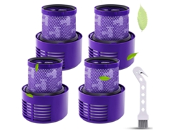 Unidade De Filtro Lavável Para A Série Dyson V10, Para Peças De Reposição Do Aspirador De Pó Dyson V10 Animal Absolute Total Sunny Spaces