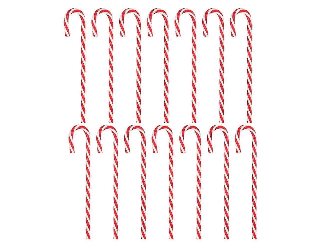 Pacote Com 25 Muletas Para Pendurar Em Árvores De Natal, Enfeites De Inverno Para Ambientes Internos, Plástico Olysi Shop