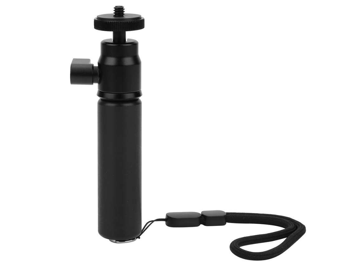 Aluminum Alloy Universal Small Ball Head Motion Camera Accessories Handle Selfie Stick LAXISCREED