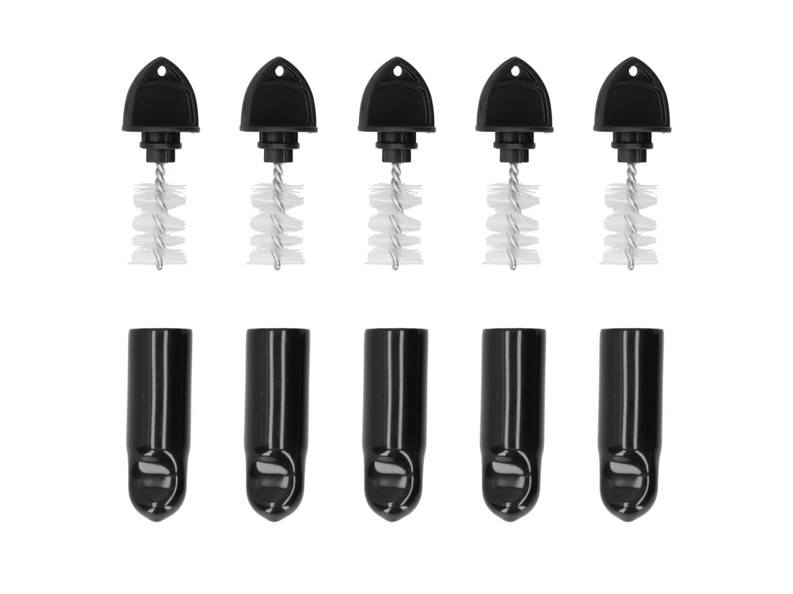 Conjunto de 5 Escovas e Tampas para Torneira PRIMEROX