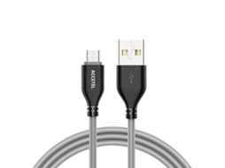 Cu1705 Cabo De Dados Tpe 2.1a - Micro Usb Preto/cinza
