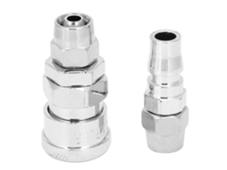 2 Peças Conector Rápido De Aço Ligaado Auto-bloqueio União De Tubo Ar Neumático 30sp+30pp