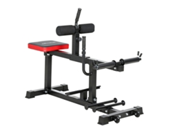 Banco De Trabalho Para Pernas, Elevação De Panturrilhas, Com Rodas, Equipamentos Esportivos Para Exercícios Domésticos, Aço, Preto