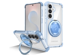 Capa Para Samsung Galaxy S26 Com Suporte Magnético Giratório De 360° (azul) Digitallab