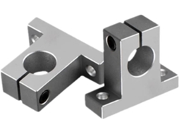 1 Peça De Suporte Lateral Para Eixo Trilho Com Rolamento Esferas Linear Sk8 8mm